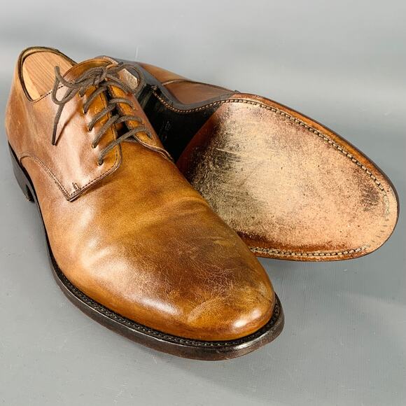 BOGA Size 11.5 Leather Derby Lace-Up Shoes - Picture 5 of 9